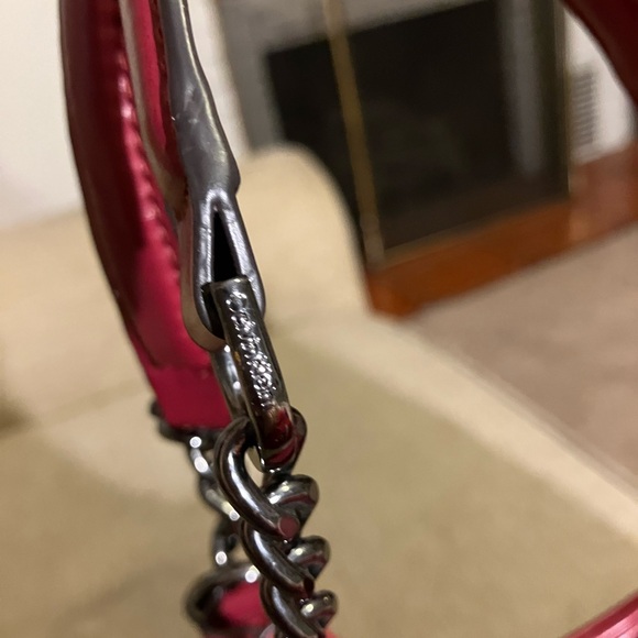 Calvin Klein pink/red leather purse - Picture 6 of 9